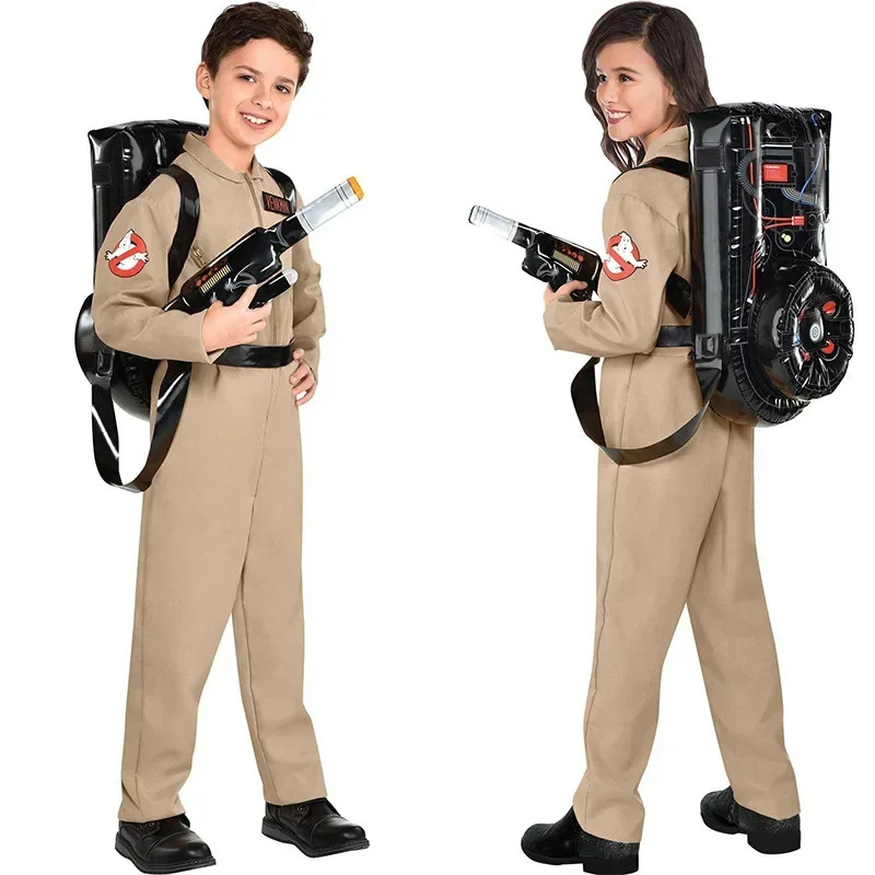 Kids Cosplay Anime - Halloween Bambini Padre Ghostbusters Costume Cosplay