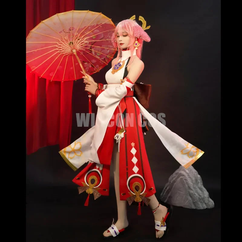 Cosplay Anime Yae Miko - ☆ Costume di Miko Impact con