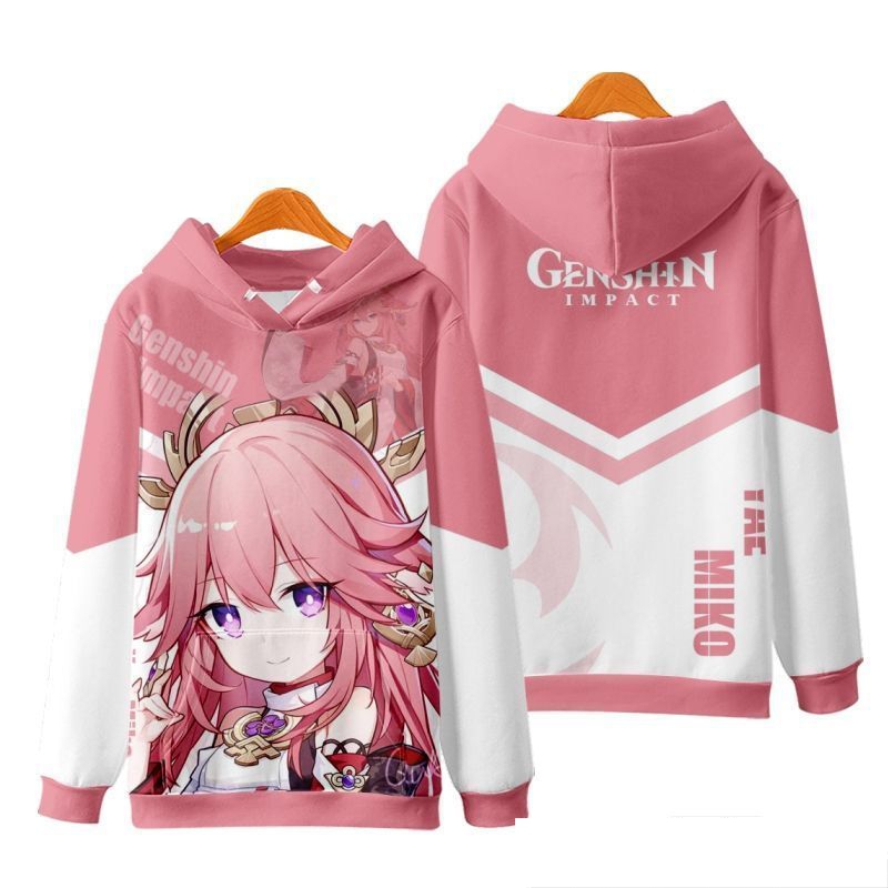 Cosplay Anime Yae Miko - Nuovi Giochi Genshin Impact Yae Miko