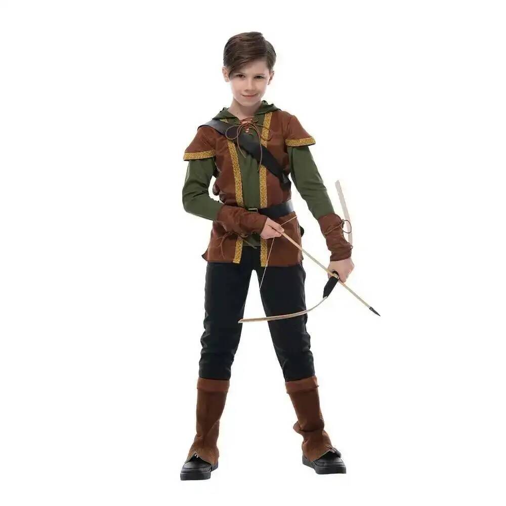 Kids Cosplay Anime - Costume da Arciere per Bambini, Costume