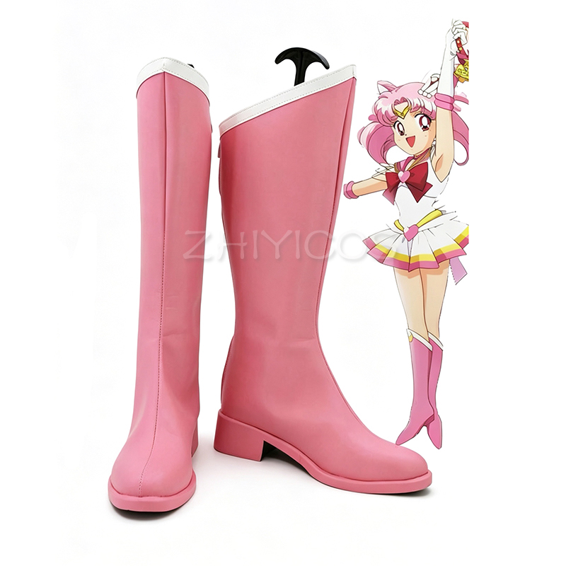 Sailor Moon Wand - ZHIYICOS Scarpe Cosplay Anime Chibiusa Stivali