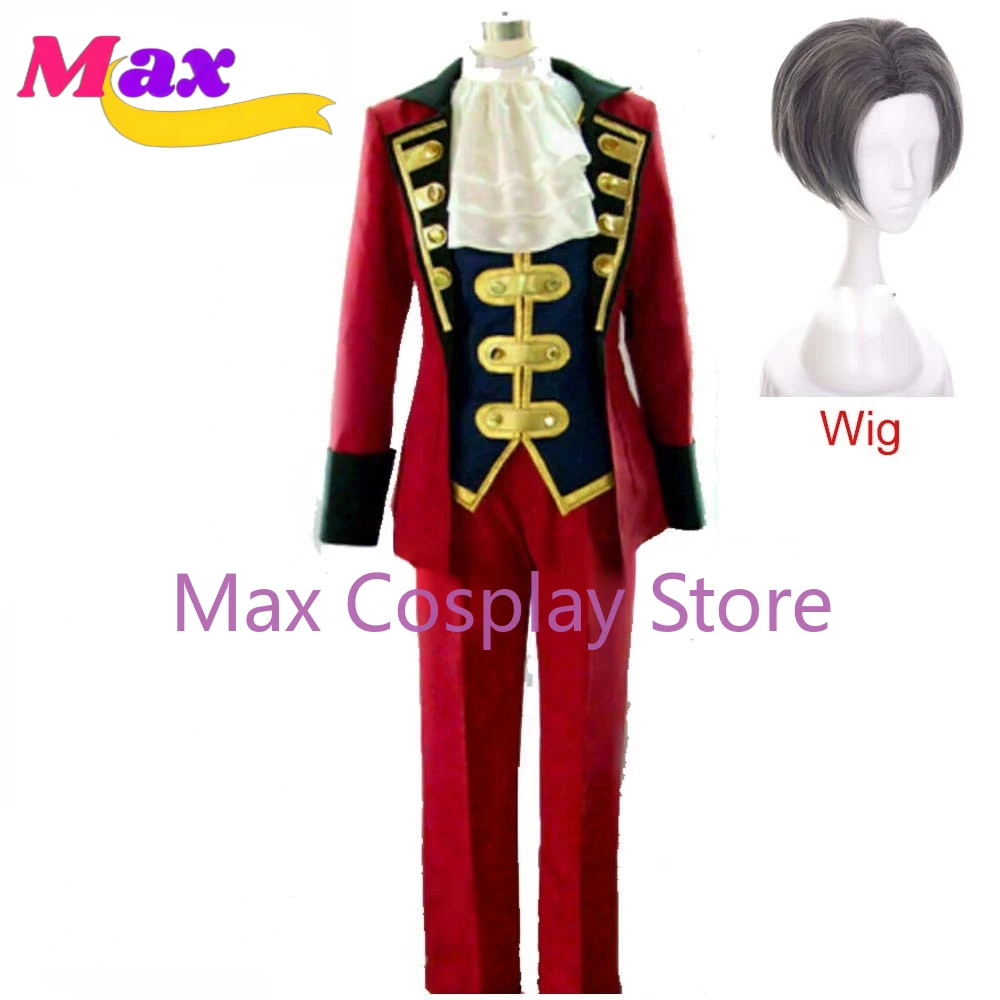 Anime Cosplay Nz - Costume cosplay Max Miles Edgeworth, vestiti