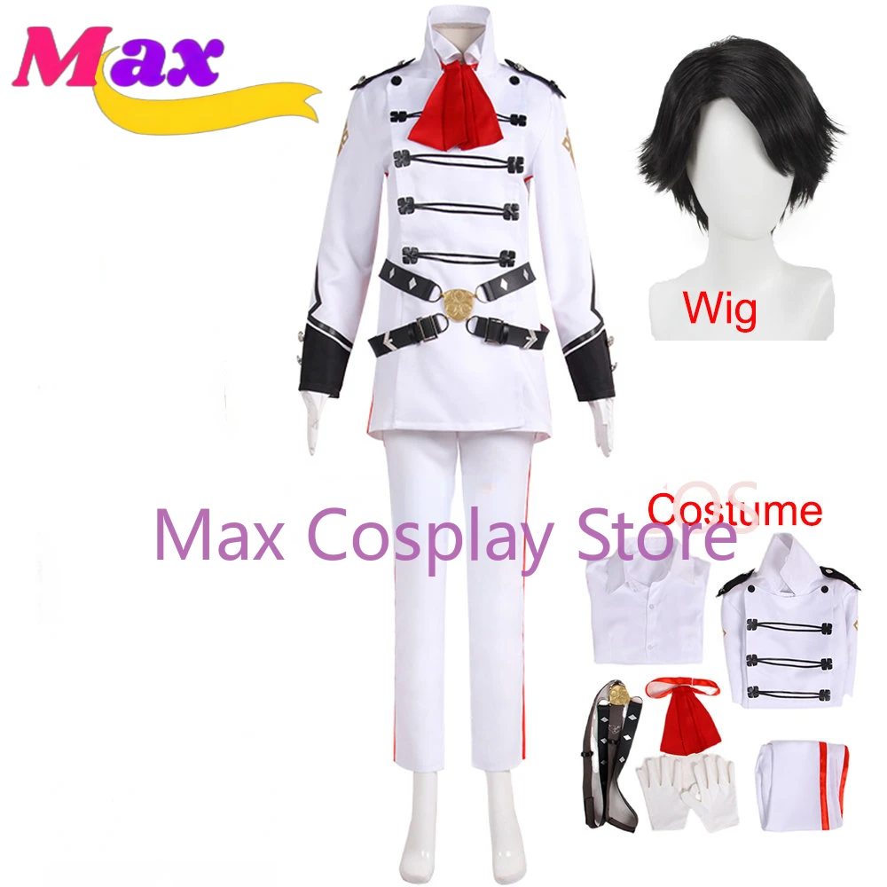 Anime Cosplay Nz - Max Kazuma Asogi Kazuma Abito bianco