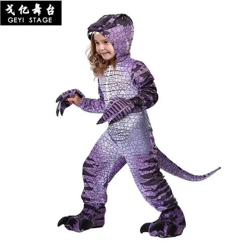 Kids Cosplay Anime - Nuovo Costume da Raptor Viola per