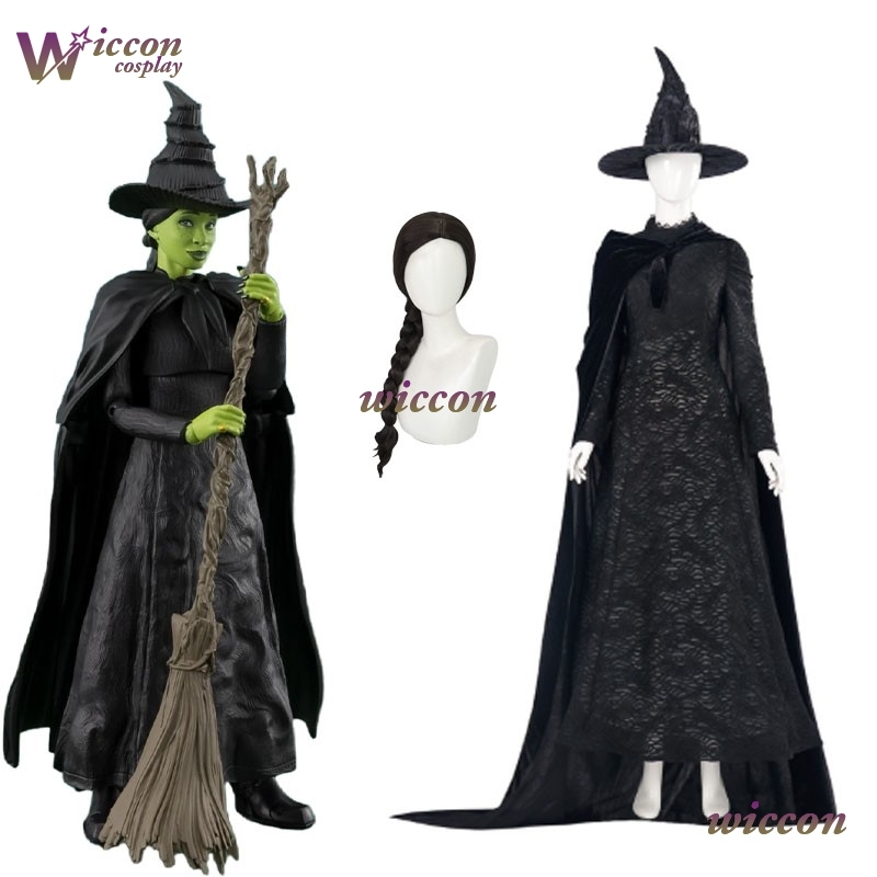 Kids Cosplay Anime - YesoK Film Wicked Elphaba Costume Cosplay