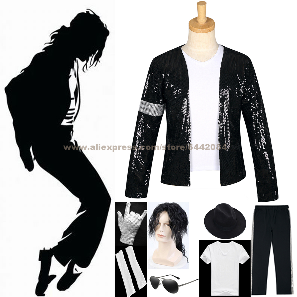Anime Cosplay Pics - MJ Michael Jackson Giacca Cappotto Billie