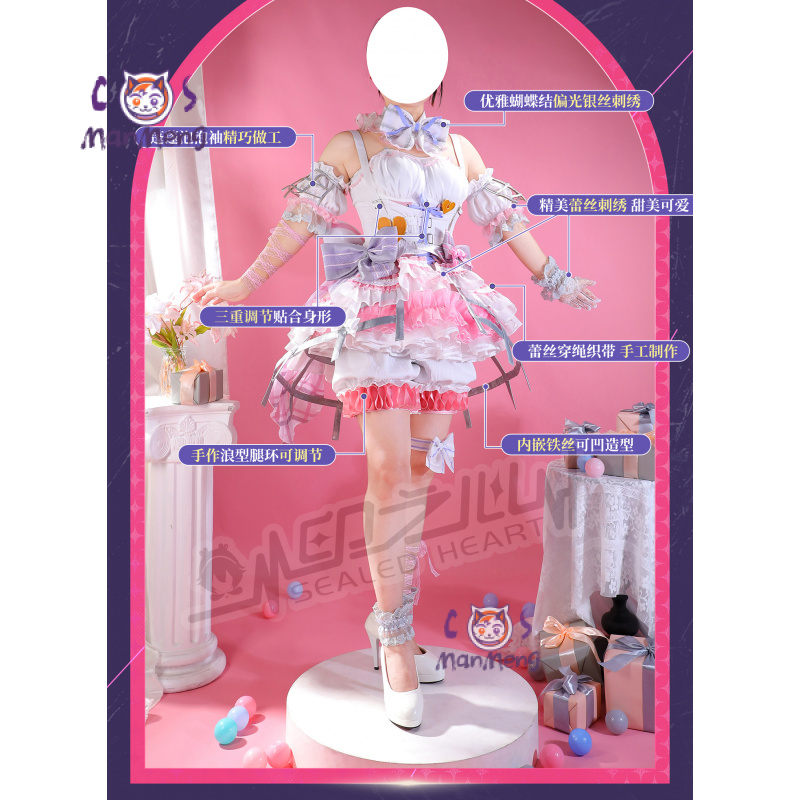 Akiyama Mizuki Amia mzk Anime  - Anime Cosplay Girl Costume recensione e prezzo