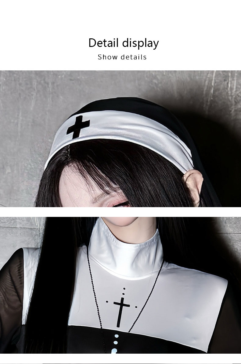 Costume da suora sexy per adul - Anime Cosplay Nun recensione e prezzo