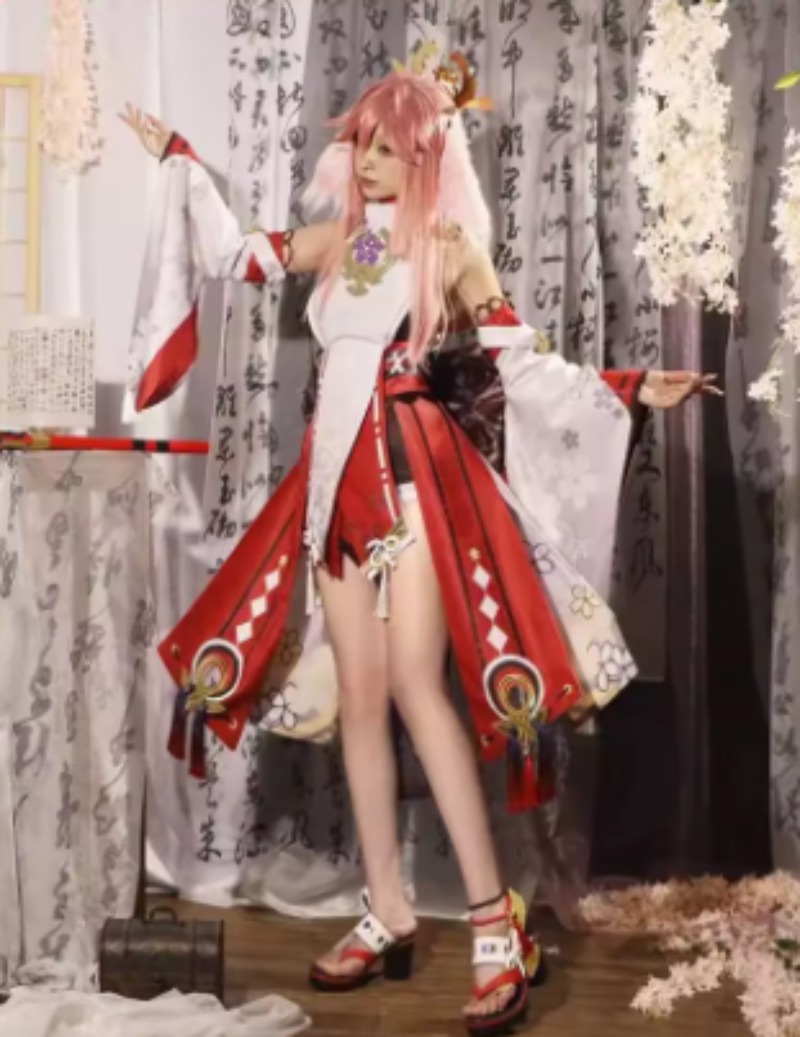 Genshin Impact Yae Miko Cospla - Cosplay Anime Yae Miko recensione e prezzo