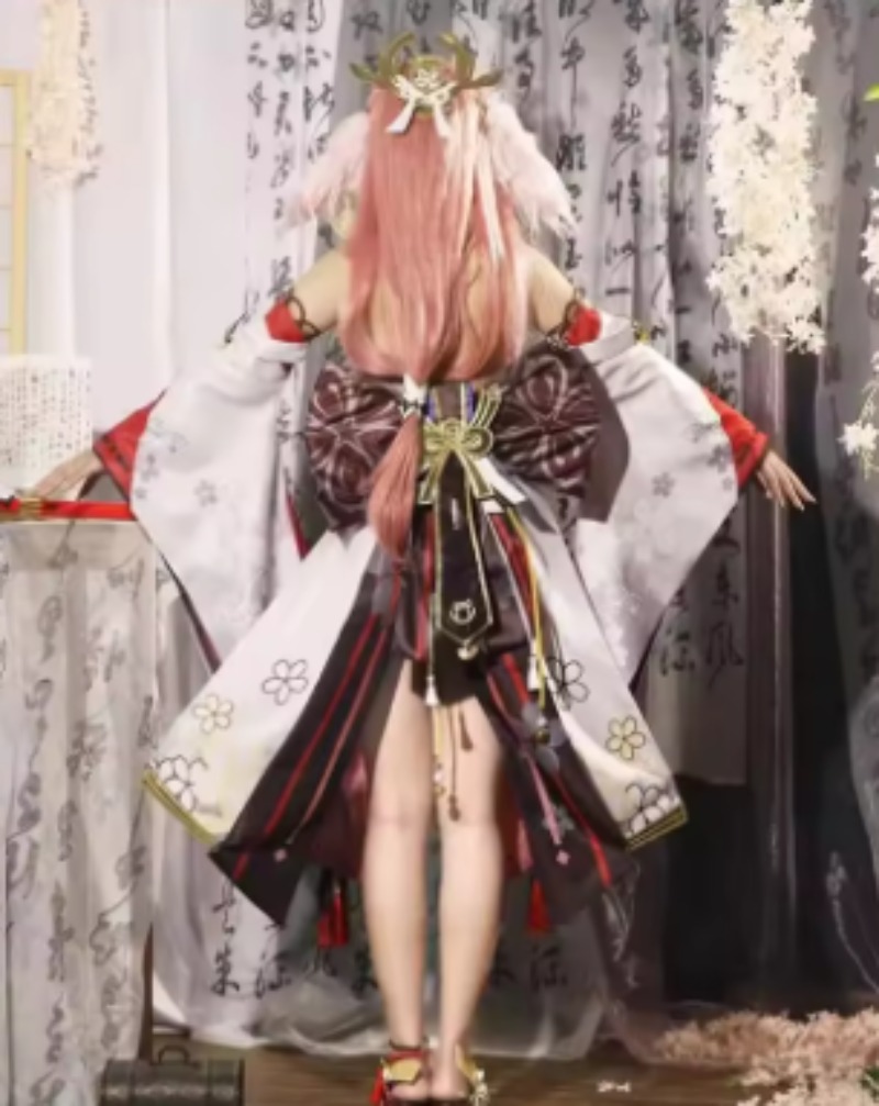 Genshin Impact Yae Miko Cospla - Cosplay Anime Yae Miko recensione e prezzo