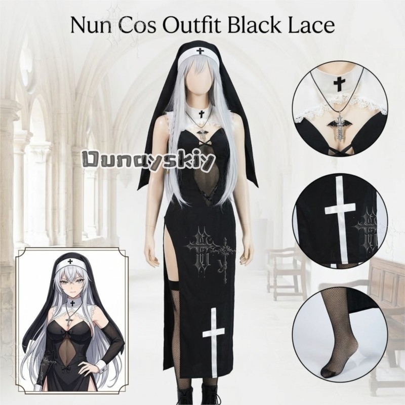 KS*06 Costume Originale da Suo - Anime Cosplay Nun recensione e prezzo