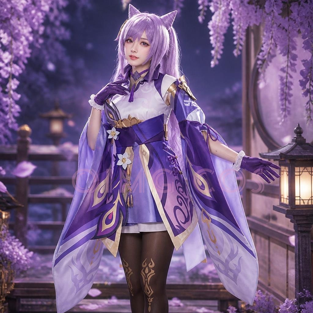 Costume Cosplay di Keqing da G - Anime Cosplay Girl Costume recensione e prezzo