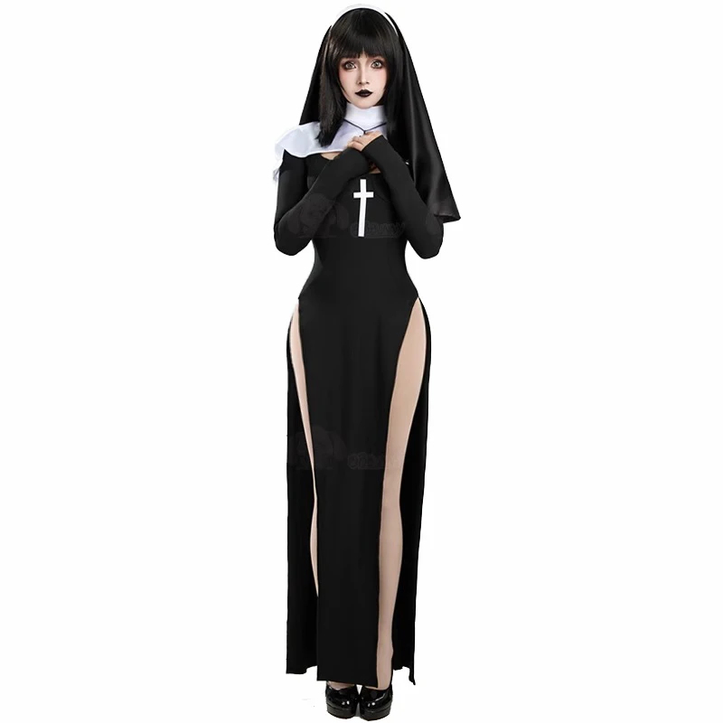 Costume da Cosplay per Donne,  - Anime Cosplay Nun recensione e prezzo