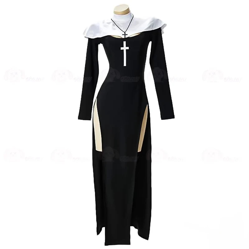 Costume da Cosplay per Donne,  - Anime Cosplay Nun recensione e prezzo