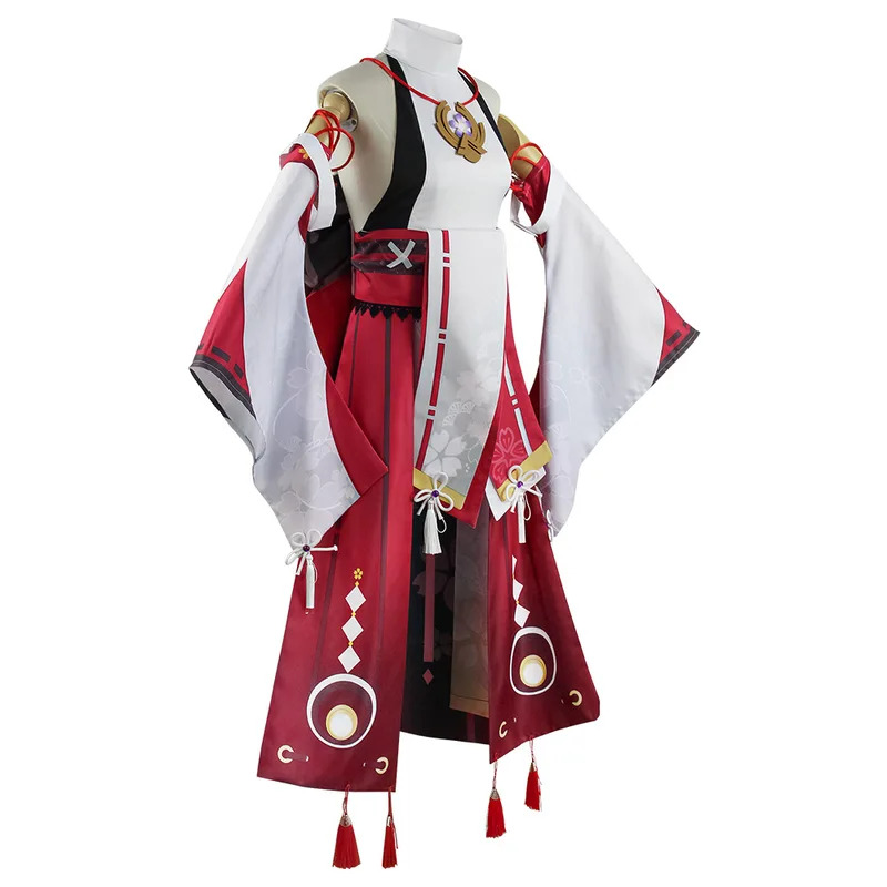 Cosplay Miko Guuji Yae Costume - Cosplay Anime Yae Miko recensione e prezzo