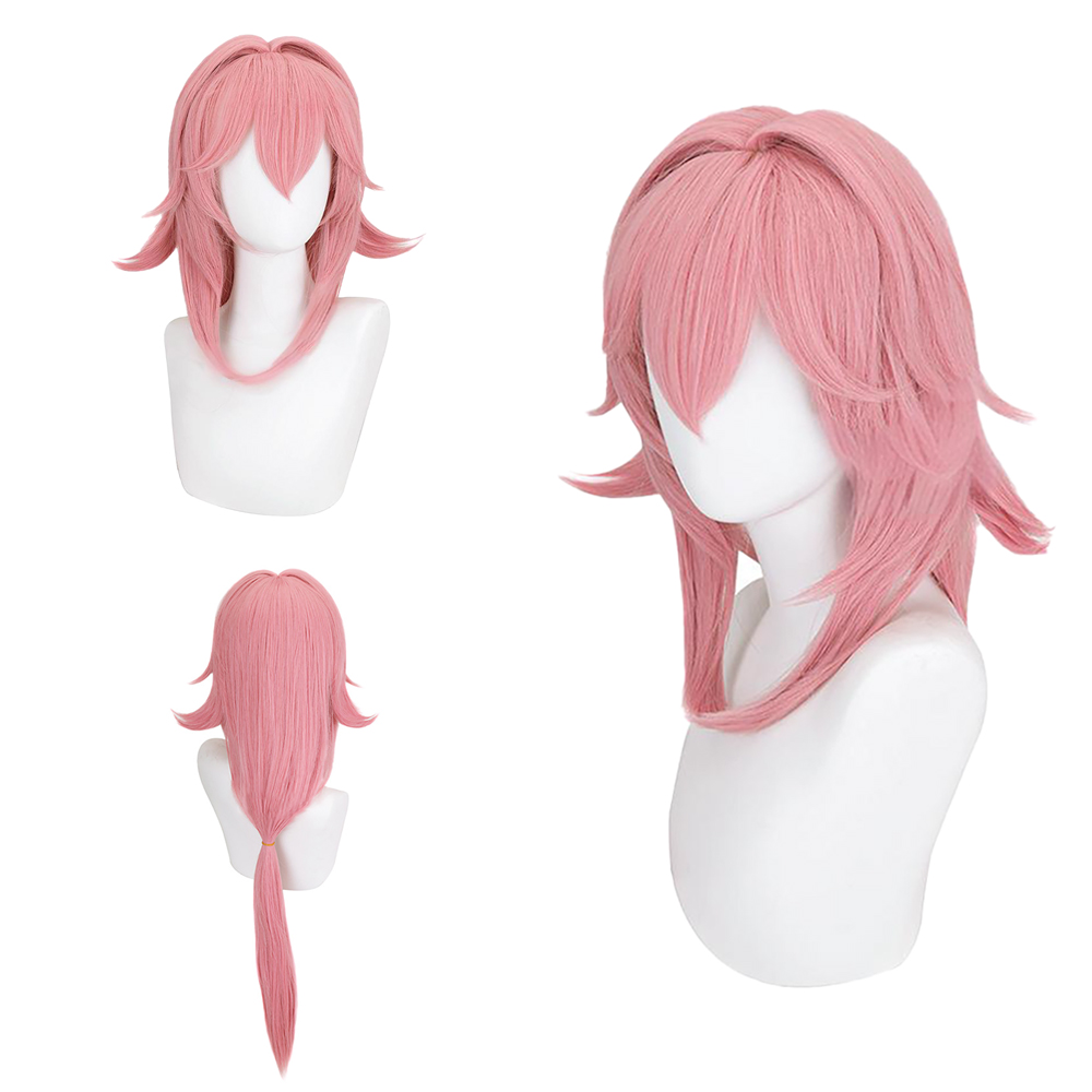 Parrucca Cosplay Yae Miko 1:1  - Cosplay Anime Yae Miko recensione e prezzo