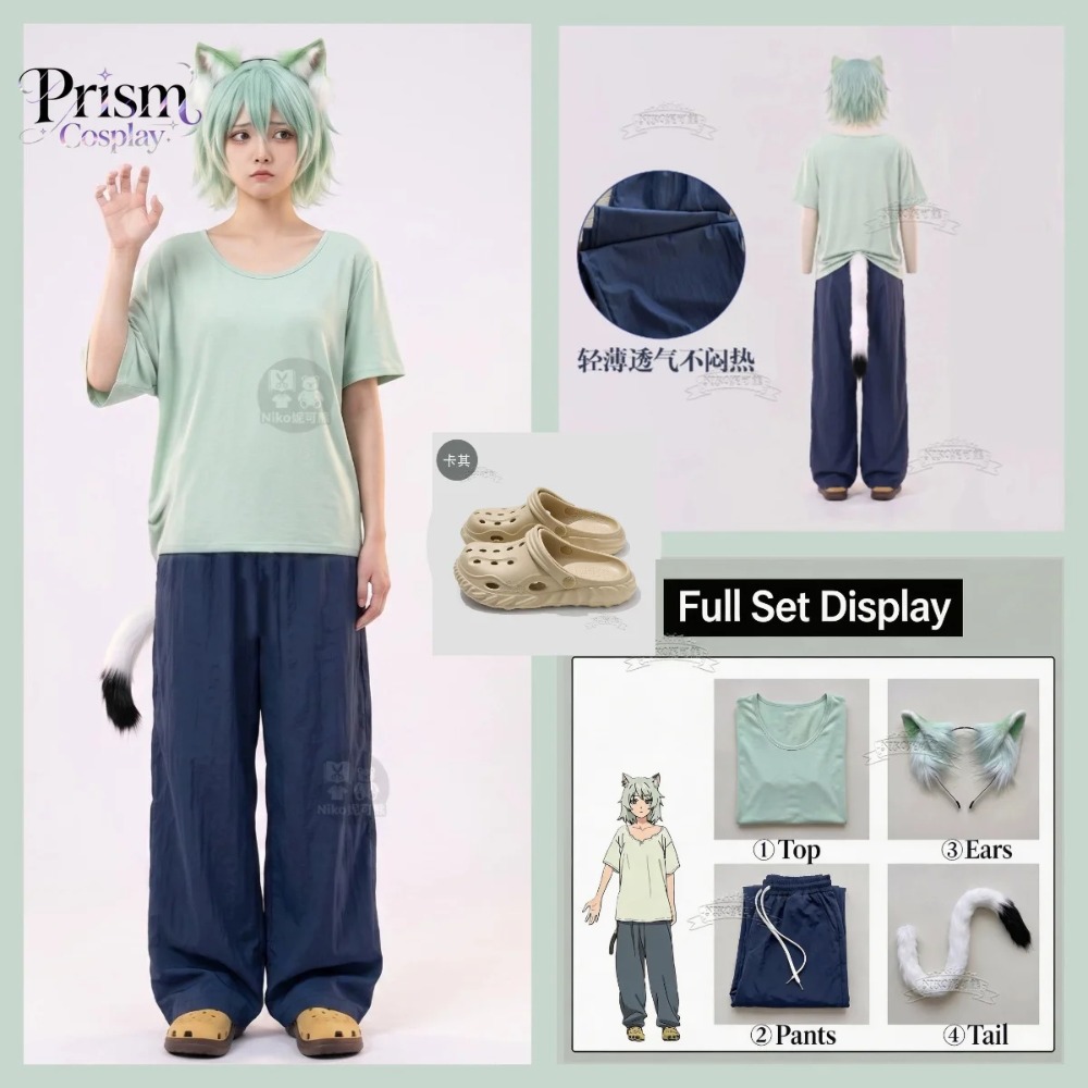 Costume Cosplay Yani Neko Sato - Anime Cosplay Cat recensione e prezzo