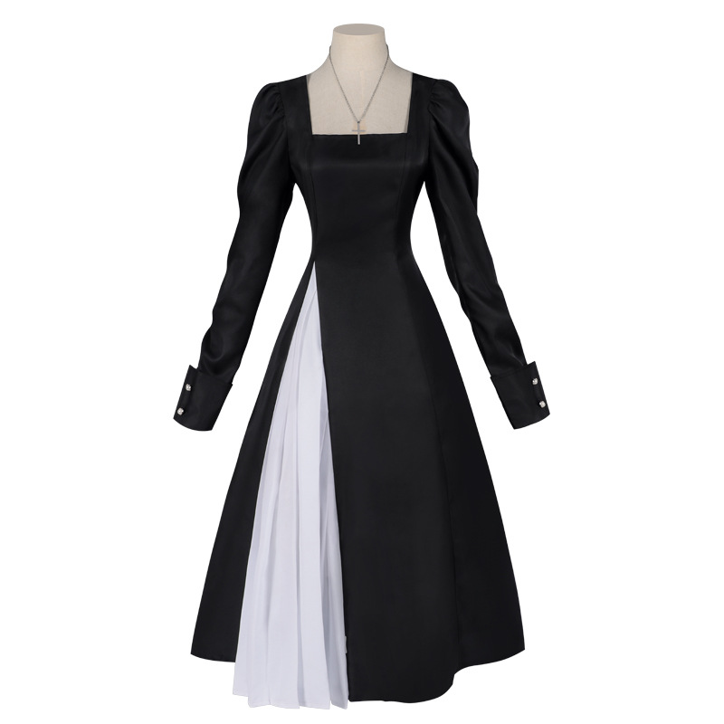 Abito plissettato da donna eur - Anime Cosplay Nun recensione e prezzo