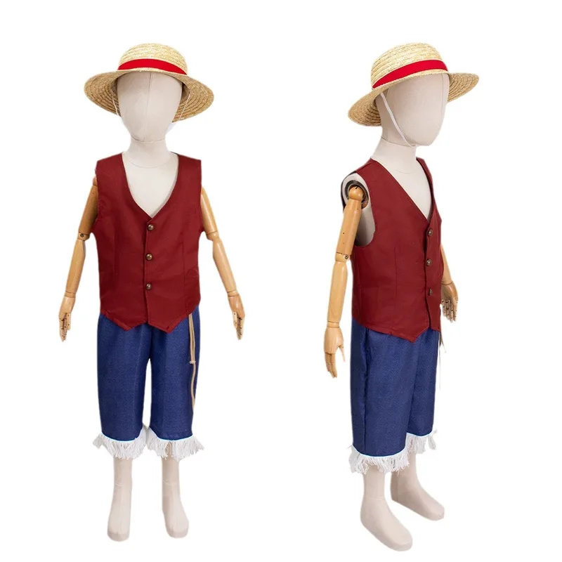 ▶ ❤ Costume Cosplay di Luffy d - Kids Cosplay Anime recensione e prezzo