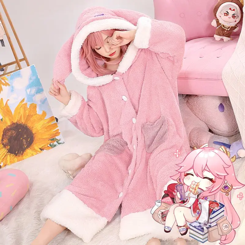 Anime pigiama Set Zhongli Xiao - Cosplay Anime Yae Miko recensione e prezzo