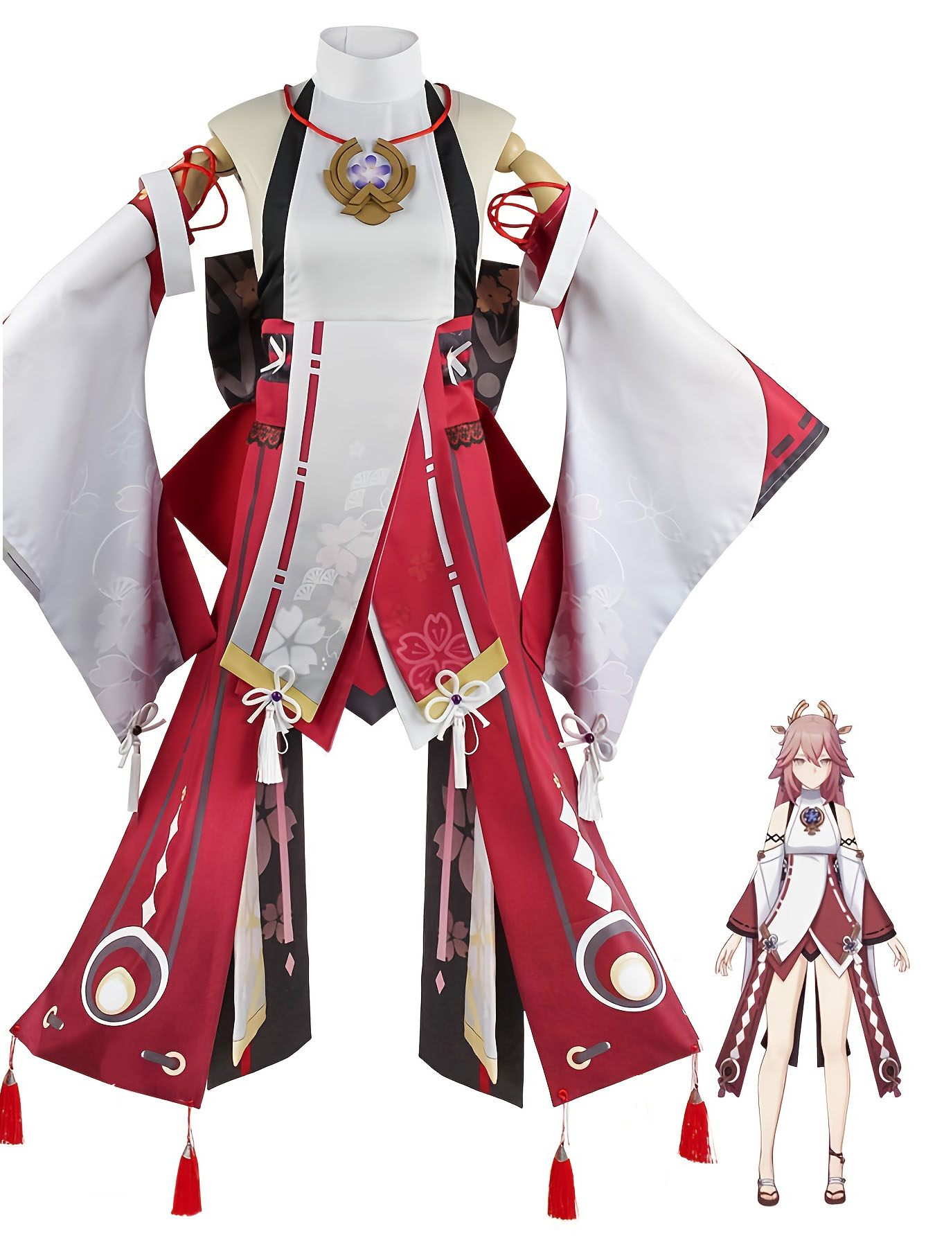 Costume Completo Cosplay di Ya - Cosplay Anime Yae Miko recensione e prezzo