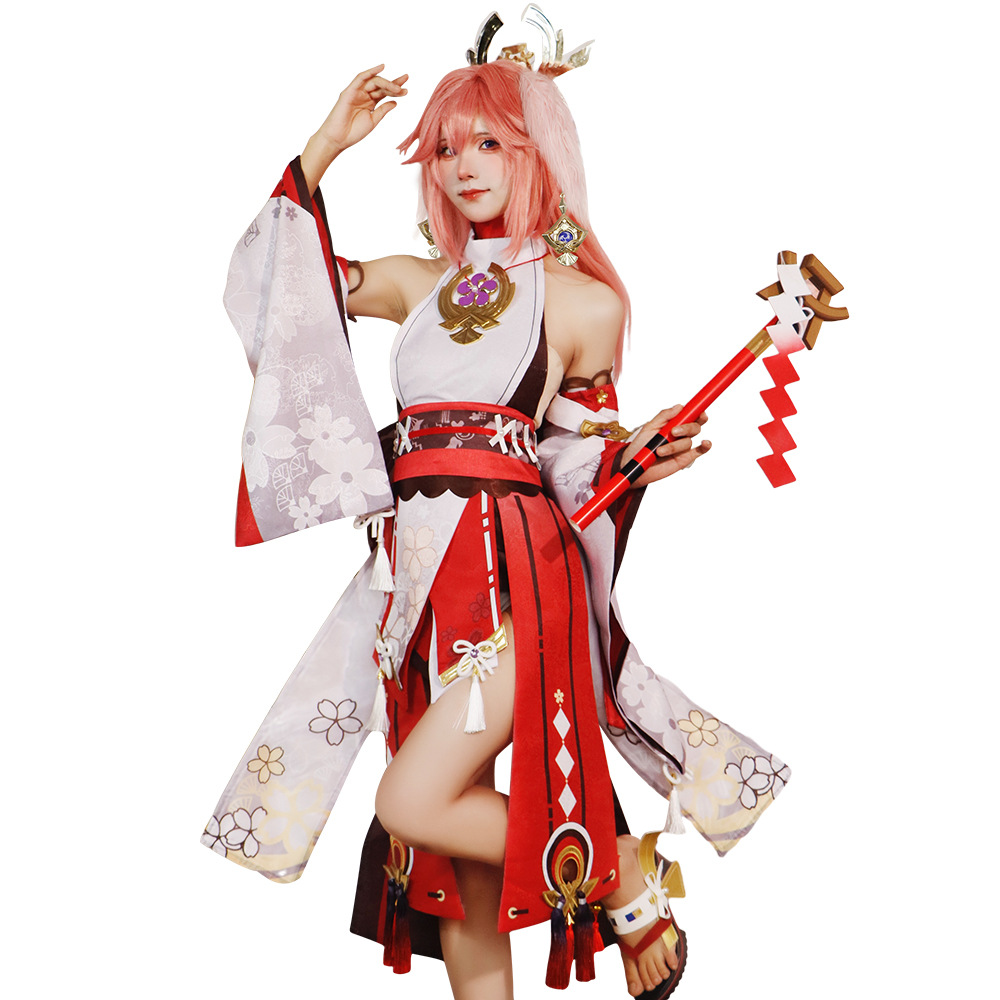 Costume Completo Cosplay di Ya - Cosplay Anime Yae Miko recensione e prezzo