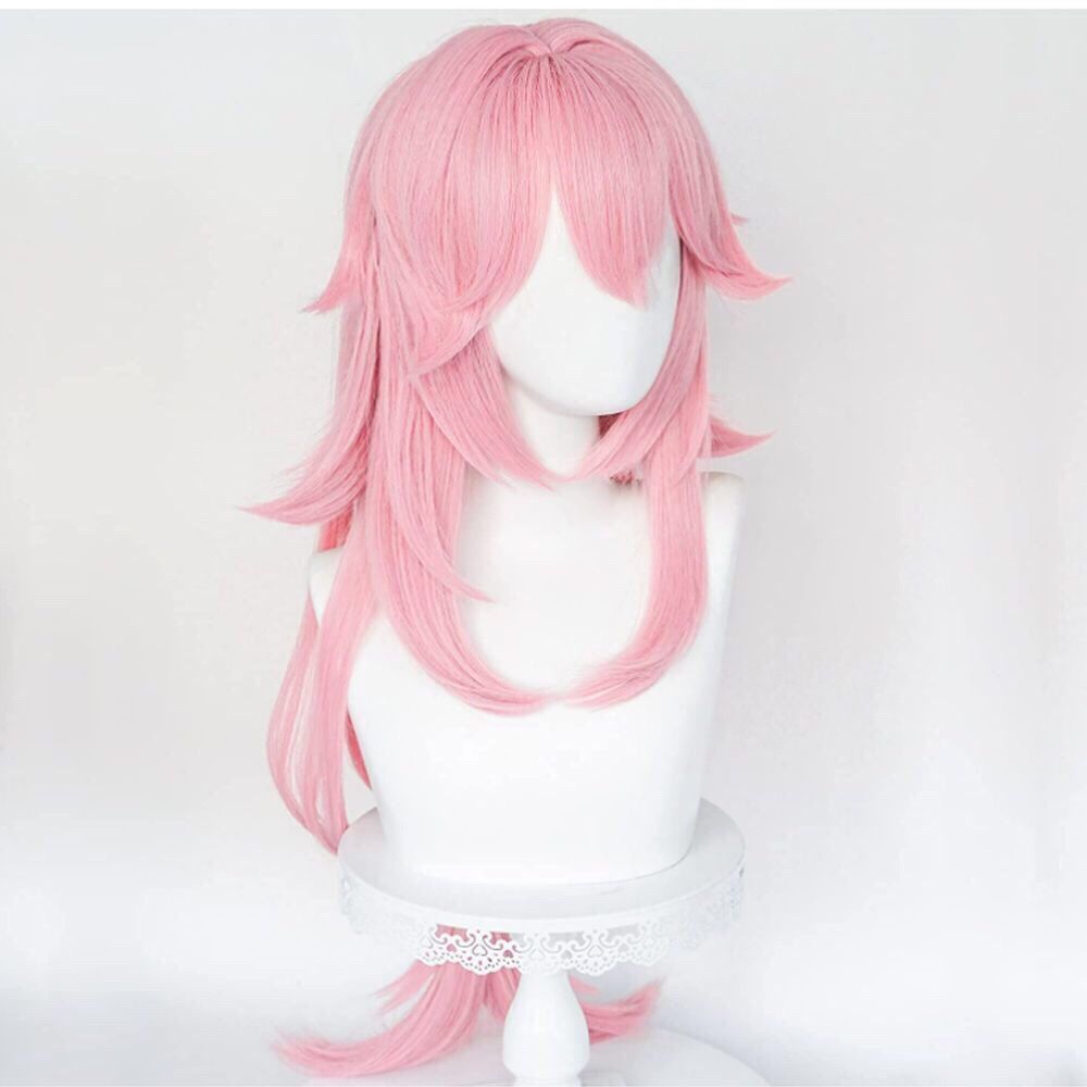 Parrucca Cosplay Yae Miko di G - Cosplay Anime Yae Miko recensione e prezzo