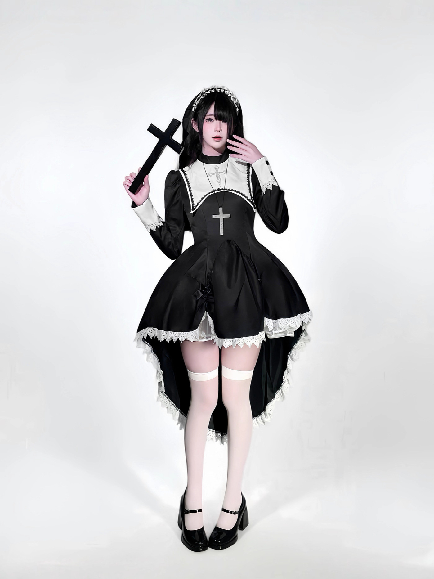 Costume da suora di Halloween  - Anime Cosplay Nun recensione e prezzo