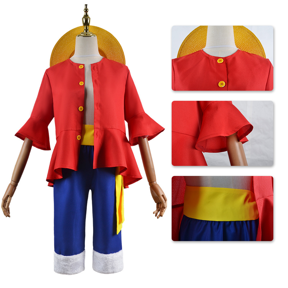 Anime Monkey D Rufy Costumi Co - Anime Cosplay Pics recensione e prezzo