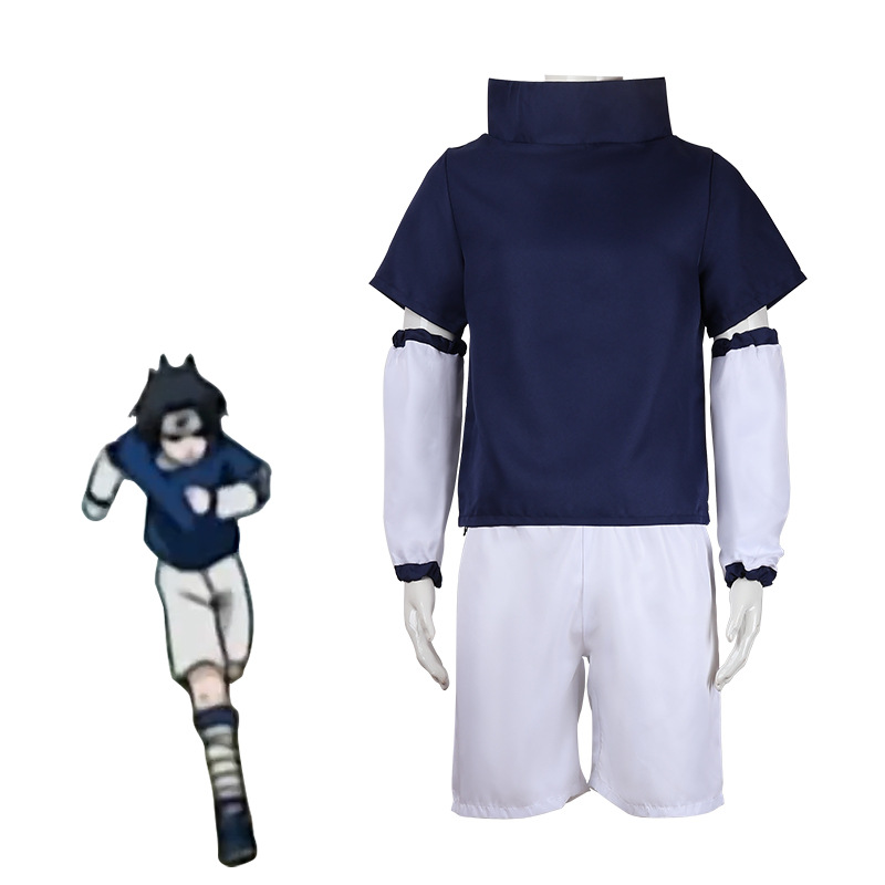 Anime Uchiha Sasuke Costume Co - Kids Cosplay Anime recensione e prezzo
