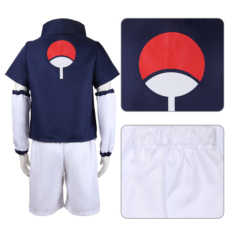 Anime Uchiha Sasuke Costume Co - Kids Cosplay Anime recensione e prezzo