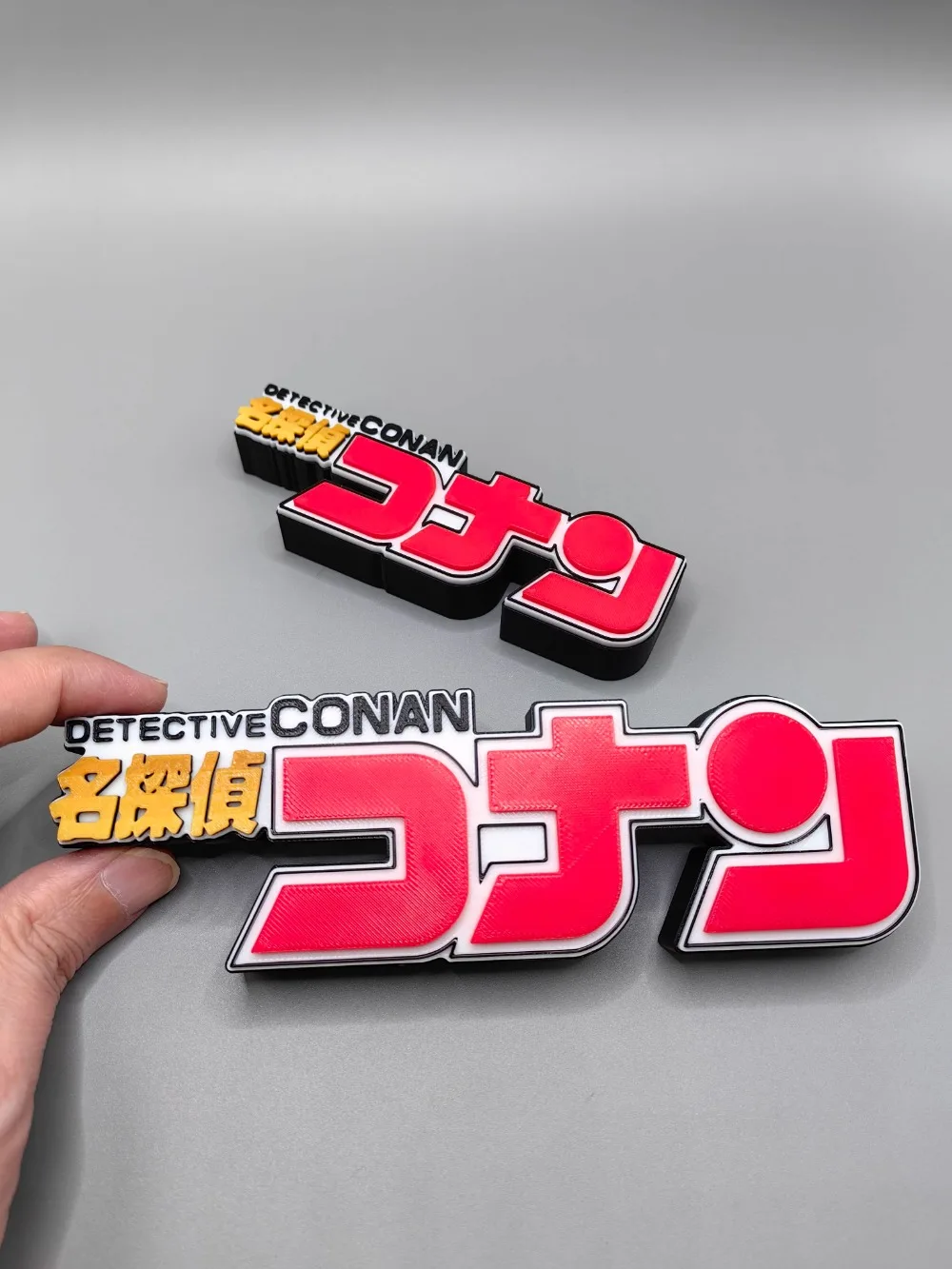 Anime Conan Titolo 3D Logo Mod - Anime Cosplay Title recensione e prezzo