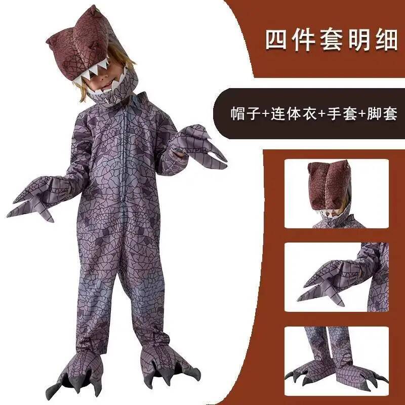 Nuovo Costume da Raptor Viola  - Kids Cosplay Anime recensione e prezzo
