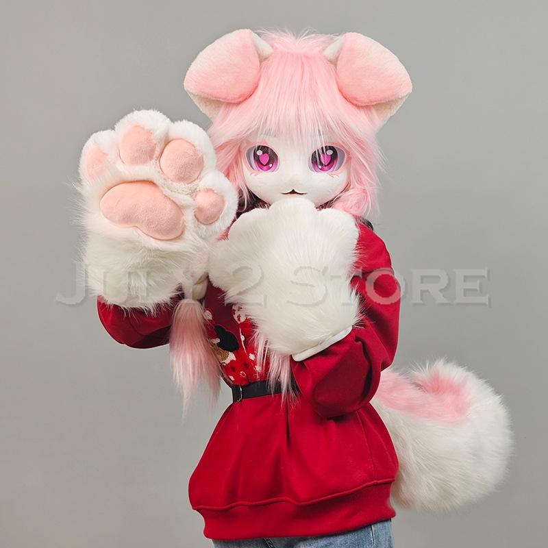 Maschera Fursuit Kigurumi Comp - Anime Cosplay Cat recensione e prezzo